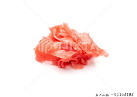 Pickled Ginger Isolated 95163192