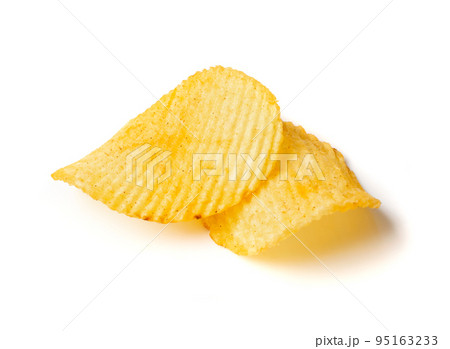 Potato Chips Isolated Potato Chips Isolated 95163233