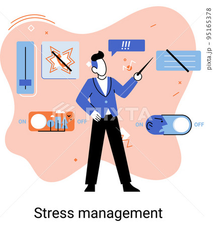 Stress management abstract metaphor, pressure control, depression, emotional tension, mental health Stress management abstract metaphor, pressure control, depression, emotional tension, mental health 95165378