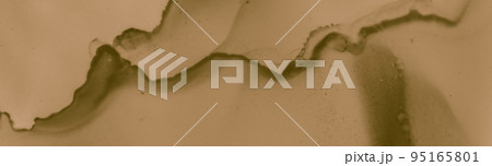 Abstract Coffee Paint. Retro Brown Pattern. Aged 95165801
