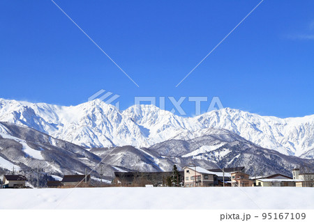 冬の白馬村 冬の白馬村 95167109