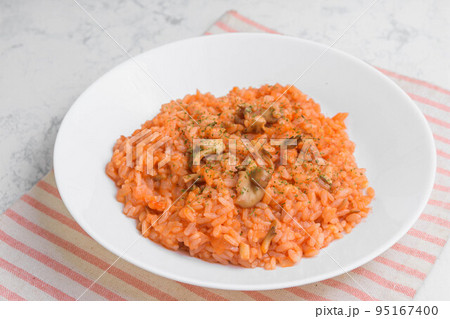 舞茸のトマトリゾット 95167400