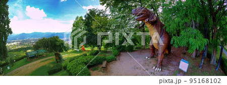 ティラノサウルスの見た善光寺平 ティラノサウルスの見た善光寺平 95168102