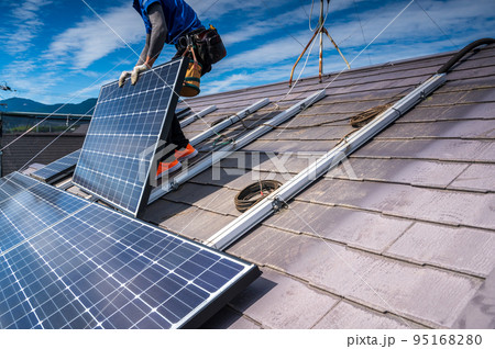 屋根塗装工事 太陽光パネルメンテナンス 屋根塗装工事 太陽光パネルメンテナンス 95168280