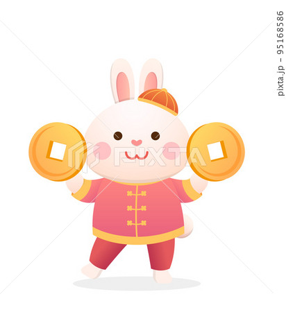 バニー うさぎ 子うさぎ 95168586