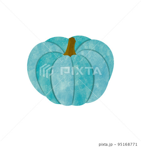 Teal Pumpkin 　Halloween　水彩 95168771
