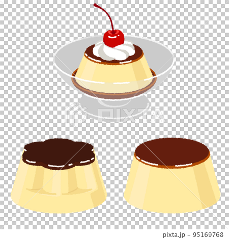 布丁的例證 95169768