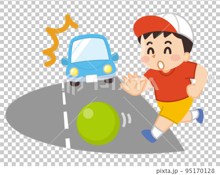 當心孩子跳出男孩追球 95170128