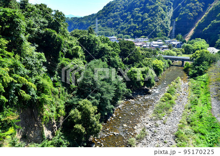 茂菅大橋/裾花川より下流方向を望む(長野県長野市)【2022.9】 茂菅大橋/裾花川より下流方向を望む(長野県長野市)【2022.9】 95170225