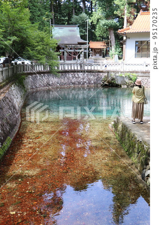 別府弁天池、山口県、美祢市、釣り堀 95170235
