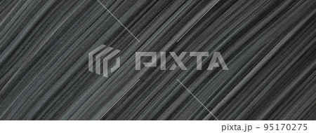 Abstract fluid art background black colors. Liquid marble. Acrylic painting on canvas with dark gray gradient. 95170275