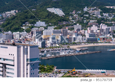 《静岡県》熱海の街並み・リゾート地の風景 《静岡県》熱海の街並み・リゾート地の風景 95170759
