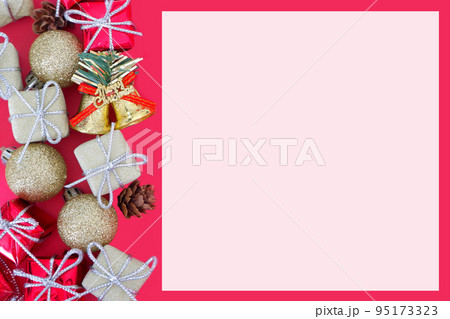 クリスマスカード(レッド) クリスマスカード(レッド) 95173323