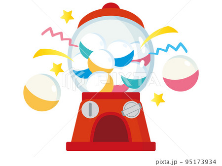 ガチャガチャ ガチャ イラスト ガチャガチャ ガチャ イラスト 95173934