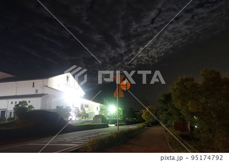 丹波篠山市　田園交響ホール　夜景　秋 95174792