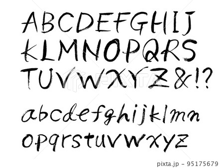 アルファベット_細字_ラフ 95175679