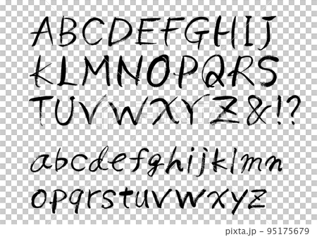 アルファベット_細字_ラフ 95175679