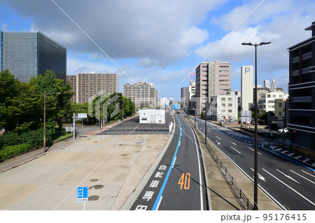 国道357号 千葉市中央区 千葉市役所付近 国道357号 千葉市中央区 千葉市役所付近 95176415