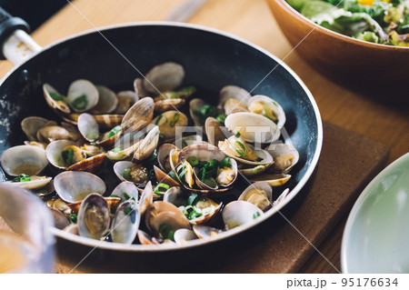 アサリの酒蒸し・手料理 アサリの酒蒸し・手料理 95176634