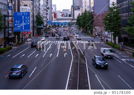 《東京都》東京都心の国道・交通イメージ 95178100