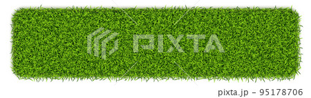 Green Grass Square Background 95178706