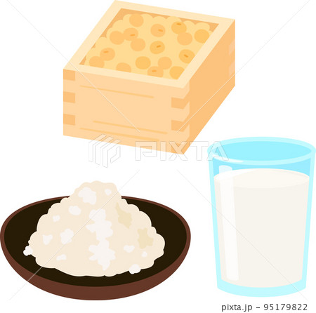 おからと豆乳と大豆 95179822