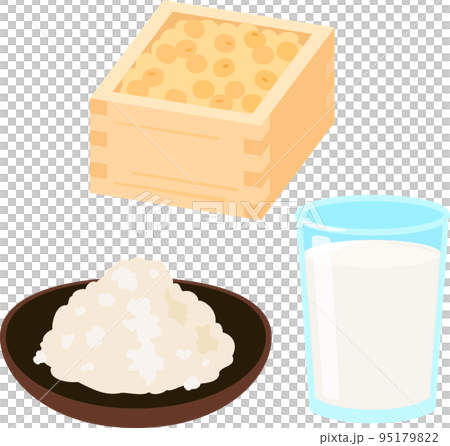 おからと豆乳と大豆 95179822