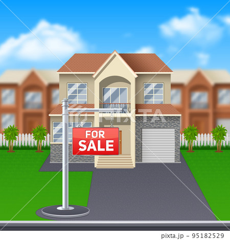House For Sale Illustration 95182529