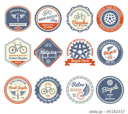 Cycling Emblems Set 95182537