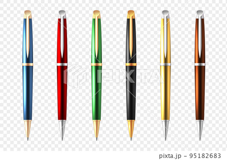 Business Pen Transparent Icon Set Business Pen Transparent Icon Set 95182683