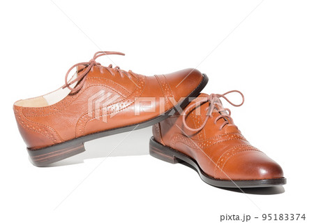 female shoes on a white background female shoes on a white background 95183374