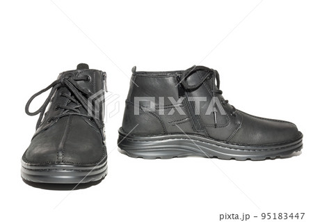 winter boots on a white background 95183447