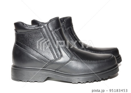 winter boots on a white background 95183453