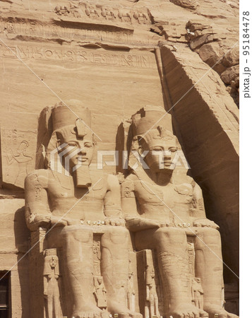 Abu Simbel, the Great Temple of Ramesses II, Egypt 95184478