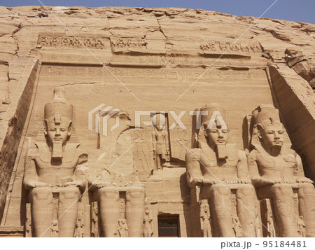 Abu Simbel, the Great Temple of Ramesses II, Egypt 95184481