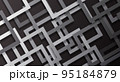 vector black and line square background with shadow 95184879