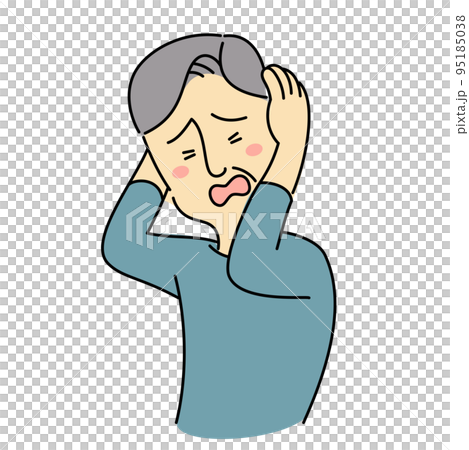 頭疼的老人 95185038