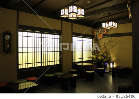 旅館の受付 旅館の受付 95186486