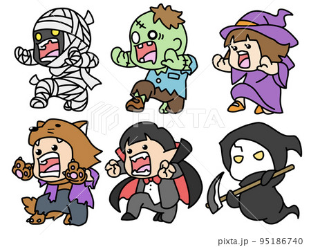 ハロウィン キャラクター ハロウィン キャラクター 95186740