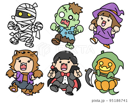 ハロウィン　キャラクター 95186741