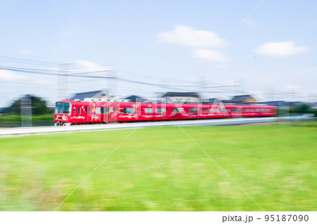 【名鉄犬山線】田園風景を駆ける普通列車 95187090