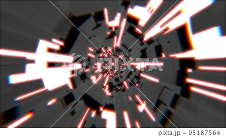 VJ トンネル ディスコ DJ 赤 [別Verあり] 95187564