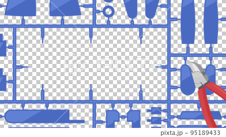 用 nippers_16:9 切割塑料模型跑步者的框架 用 nippers_16:9 切割塑料模型跑步者的框架 95189433