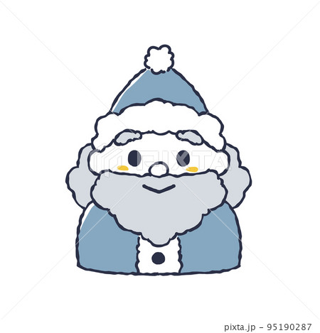 シンプルなサンタクロースのイラスト 95190287