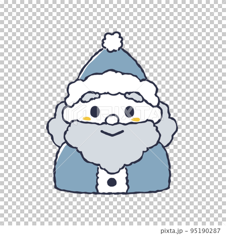 一個簡單的聖誕老人的插圖 95190287