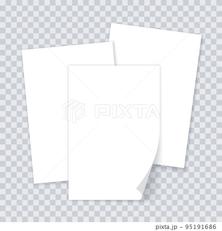 Paper document stack 95191686