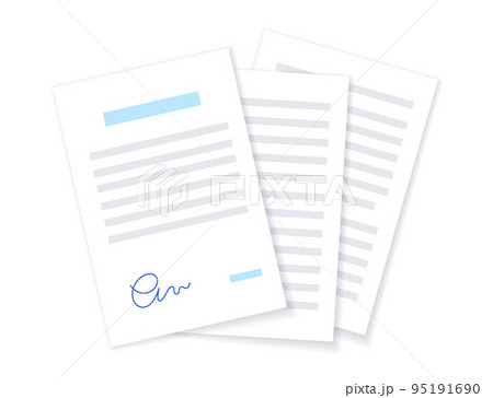 Paper Document Contract 95191690