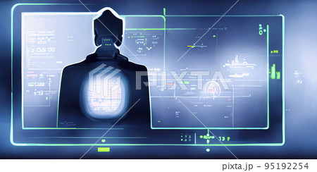 Digital Background Depicting Innovative Technologies in Security Systems, Data Protection Internet Technologies Digital Background Depicting Innovative Technologies in Security Systems, Data Protection Internet Technologies 95192254