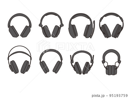 ヘッドホン セット 黒 ヘッドホン セット 黒 95193759