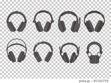 ヘッドホン セット 黒 ヘッドホン セット 黒 95193759